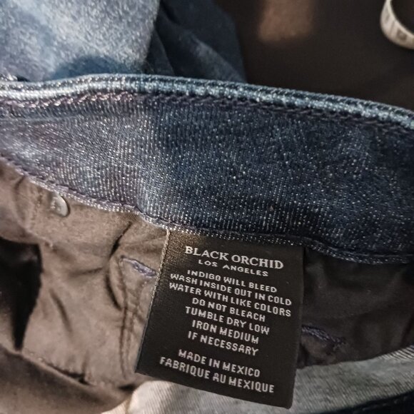 NEW Black Orchid‎ Jude Crop Skinny Goodvibes Jeans, Size 26 - Picture 13 of 13